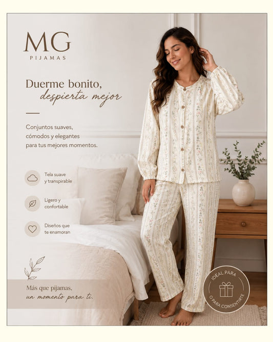 Conjunto Pijama Muselina